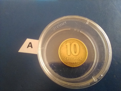 5 Centavos 1993 Moneda Con Caja Argentina Pesos Convertibles