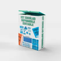 Comprar Kit Imprimible Moldes Escolares Editables