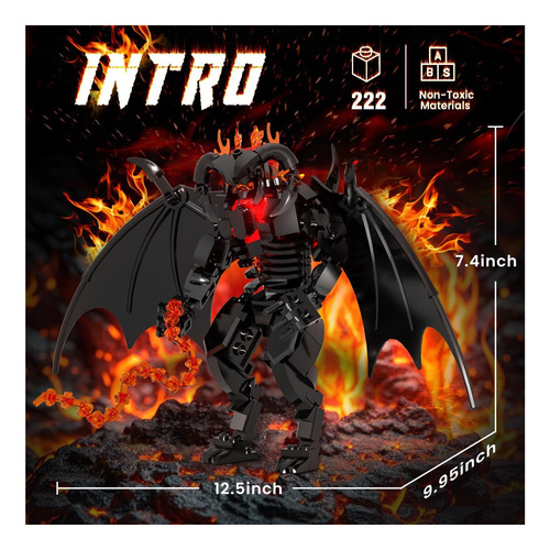 Figura De Bodoscuppie Balrog Monster Build Block Set Of De Y