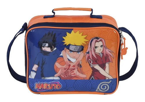 Lonchera Escolar Naruto Vs2844 Color Naranja