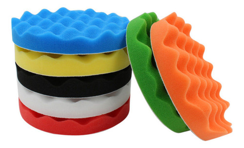 Kit De 10 Pcs Esponja Pulidora Para Auto Para 10cm