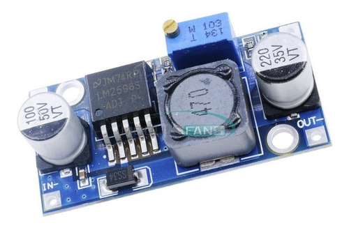 Imagen 3 de 10 de Convertidor De Voltaje Dc A Dc Lm2596 Dc-dc Hw-411 Arduino
