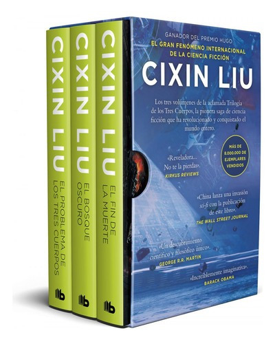 Estuche Trilogía De Los Tres Cuerpos - Cixin Liu