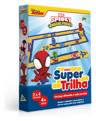 Jogo Super Trilha Spidey E Seus Amigos - Toyster