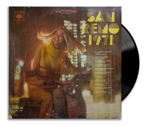 San Remo 1971 - Lp Vinilo