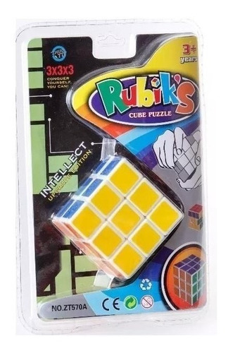 Cubo Rubik Clasico 3x3x3 6 Cm 