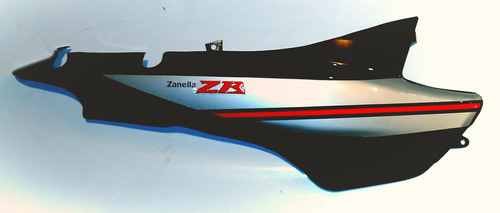 Tapa Lateral Derecha Negro Con Detalle Zanella Zb 11 Pro