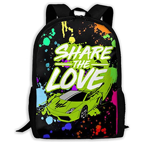 Mochila De Moda Share_the_stephen_love, Resistente Al A...