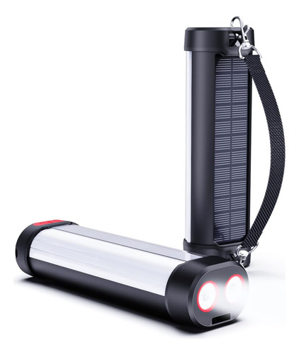 Linterna De Camping Solar, 1800lm, 13 Modos De Luz, Batería