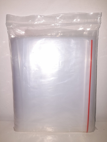 500 Bolsas Cierre Hermético Ziploc 25cm X 35 Cm