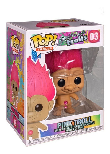 Figura Funko Pop Trolls - Pink Troll