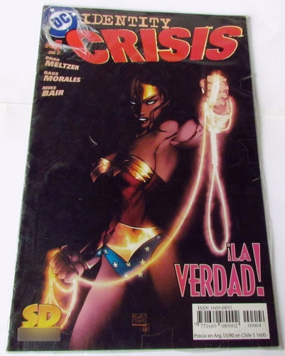 Comic Dc: Jla - Identity Crisis #4, La Verdad. Ed. Sd 