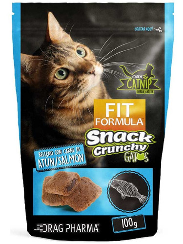 Fit Formula Galletas Catnip Para Gatos Atún/salmón 100gr L&h