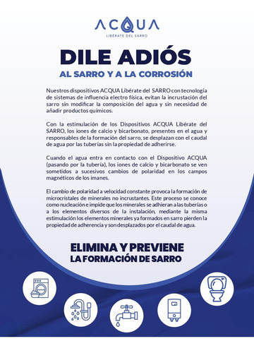 Acqua Cap 10000 Para Aljibe/cisterna De 9,500 A 12,500 Lits