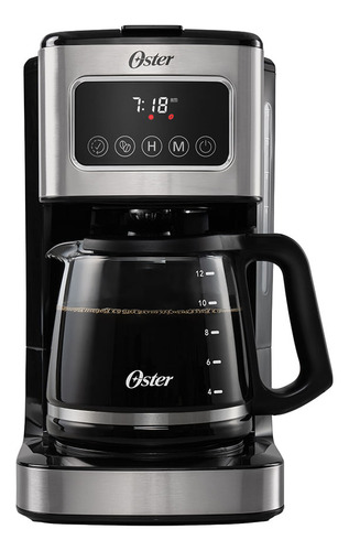 Oster® Bvstdc4403 Cafetera Programable 12 Tazas, Negro Y Ace