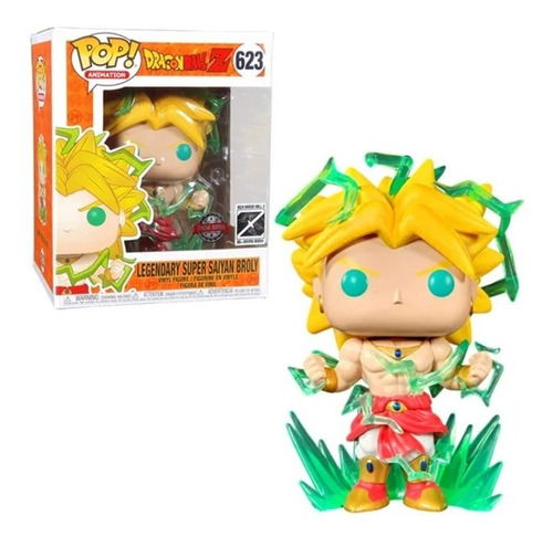 Funko Pop Legendary Super Saiyan Broly Galactic Dragon Ball 