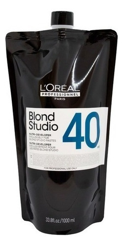  Loreal Activador Blond Studio Platinium 40 Vol De 1000 Ml Tono vol 40