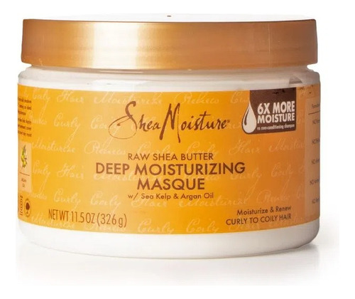 Shea Moisture Raw Shea Butter Tratamiento · Hidratación