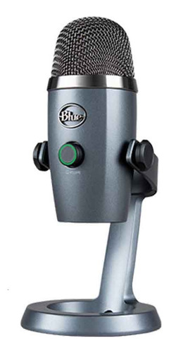 Microfone Ao Vivo Usb Com Condensador Logitech Blue Yeti Nan