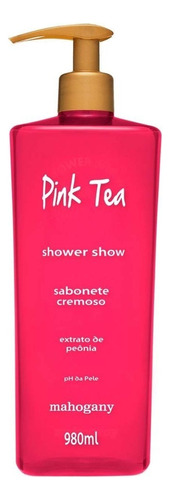 Mahogany Sabonete Liquido Pink Tea 980ml