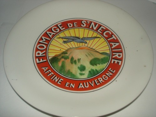 `plato De Porcelana Porcelana Du Paris France Fromage De St