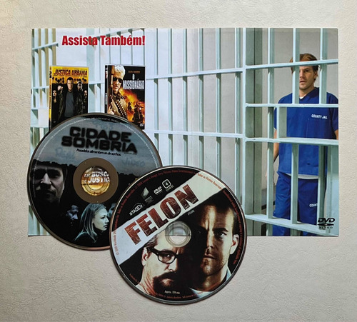 Cidade Sombria E Felon Dvds Originais Com Val Kilmer
