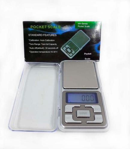 Balanza Digital De Precision 500g / 0.1g Lcd C/ Luz Portable