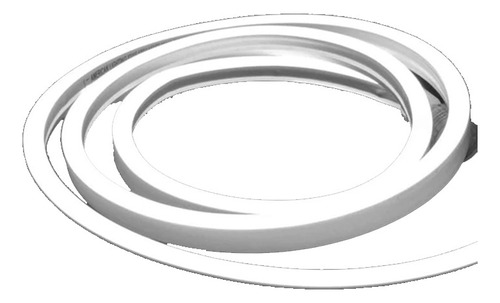 Tira Cable Luz Continua Tipo Neon 12v 40w 5m Blanco Auto R1