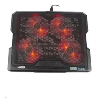 Comprar Cooler Para Laptop Con Panel De Control Cybercool Ha-k4