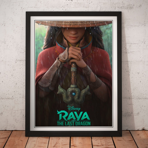 Cuadro Peliculas - Raya - Movie Disney Poster 