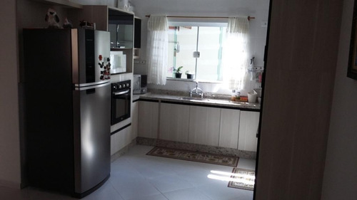 Sobrado Com 3 Dormitórios À Venda, 200 M² - Vila Scarpelli - Santo André/sp - So20219