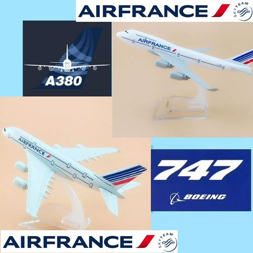 Pack Boeing 747 + Airbus A380 1:500, Fanáticos De Air France