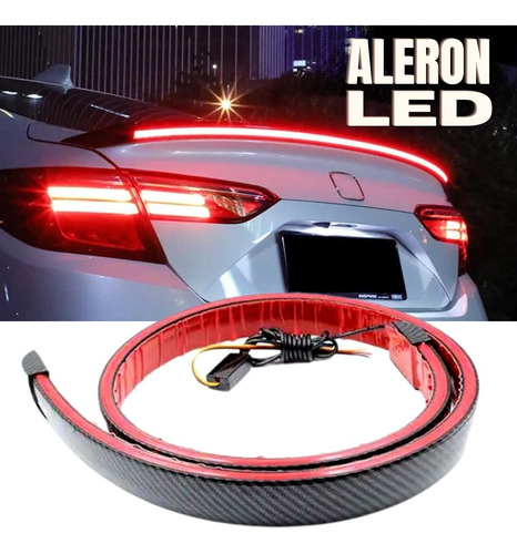 Tira Led Para Aleron Universal / Spoiler Led / Luz De Freno