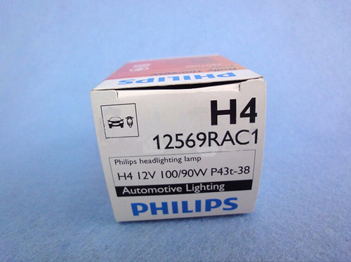 Bombillo H4 12v Halogeno 100/90w P43t +30% Vision
