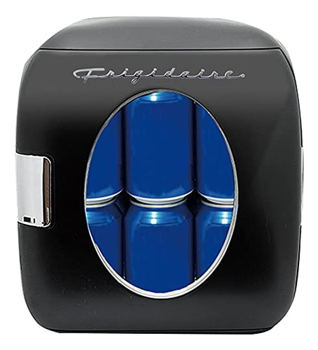 Mini Nevera Retro Frigidaire Efmis462-black 12 Latas, Negra