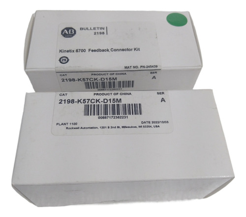 Allen-bradley 2198-k57ck-d15m Conector Feedback Kinetix 5700