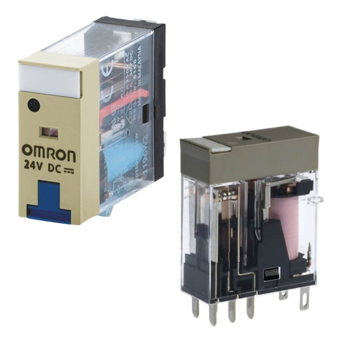 Omron G2r-2-sni Ac24s Relés Dpdt [caja 10 Unidades]