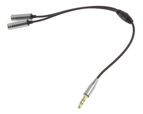 Splitter Audio Convierte Jack 3.5mm Trs A 2 Audifono Parlant