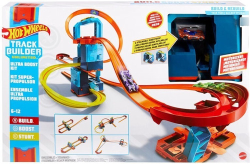 Imagen 4 de 7 de Pista De Auto Propulsor Hot Wheels Refuerzo Ultra