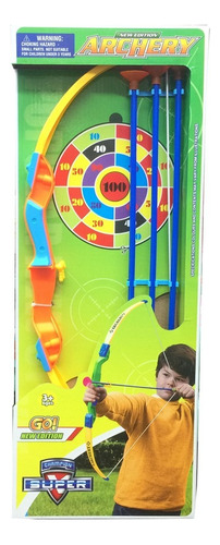 Set Arco Y Flecha Con Ventosa En Caja Cod 54545 Loony Toys