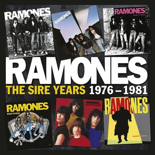 The Ramones The Sire Years 1976-1981 6 Cd Box Importado