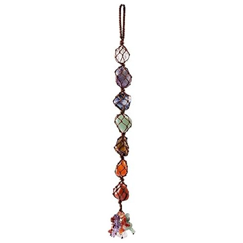 7 Chakra Gemstone Reiki Cristales Curativos Adorno CoLG...