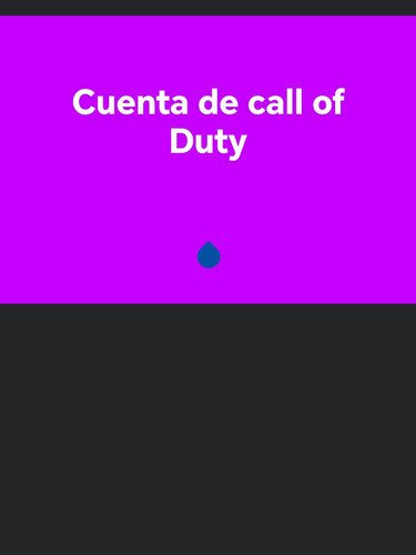 Cuenta De Call  Of Duty Móvil 