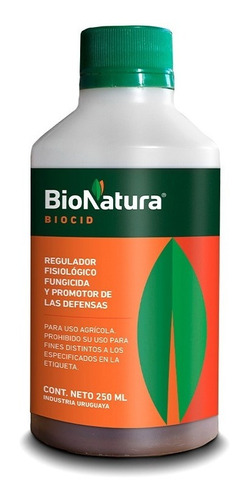 Biocid Fungicida Preventivo Para Cultivos 250ml Bionatura