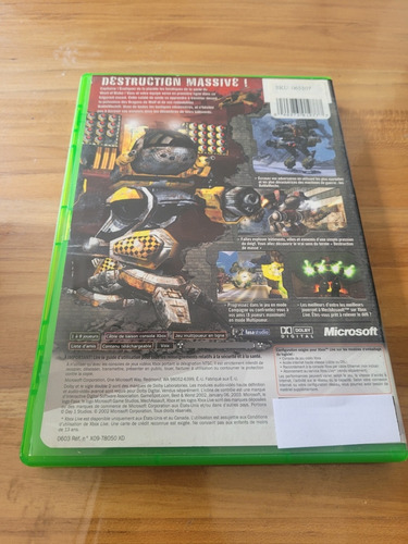 Mechassault Xbox Classico (Usado)