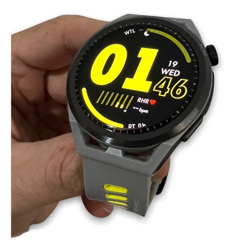 Imagen 3 de 4 de Mica Protector Pantalla 3d Compatible Huawei Watch Gt Runner