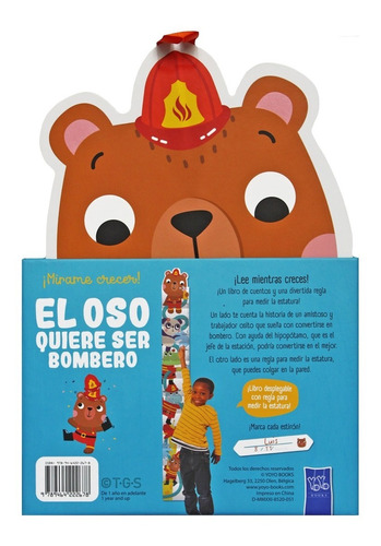 El Oso Quiere Ser Bombero Cuento Infantil + Regla Para Medir