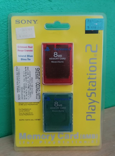 Memory Card Ps2 Original Nueva 