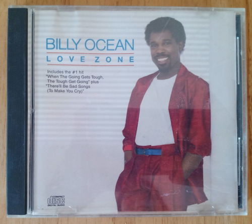 Billy Ocean Love Zone Cd Usa / Kktus 