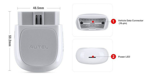 Imagen 4 de 6 de Escaner Autel Maxi Ap200 Bluetooth Obd2 Lector Tpms Launch